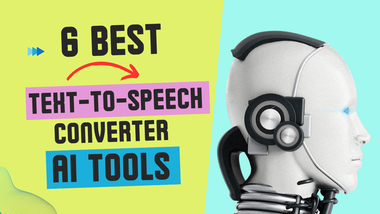 6 best AI text to speech converter